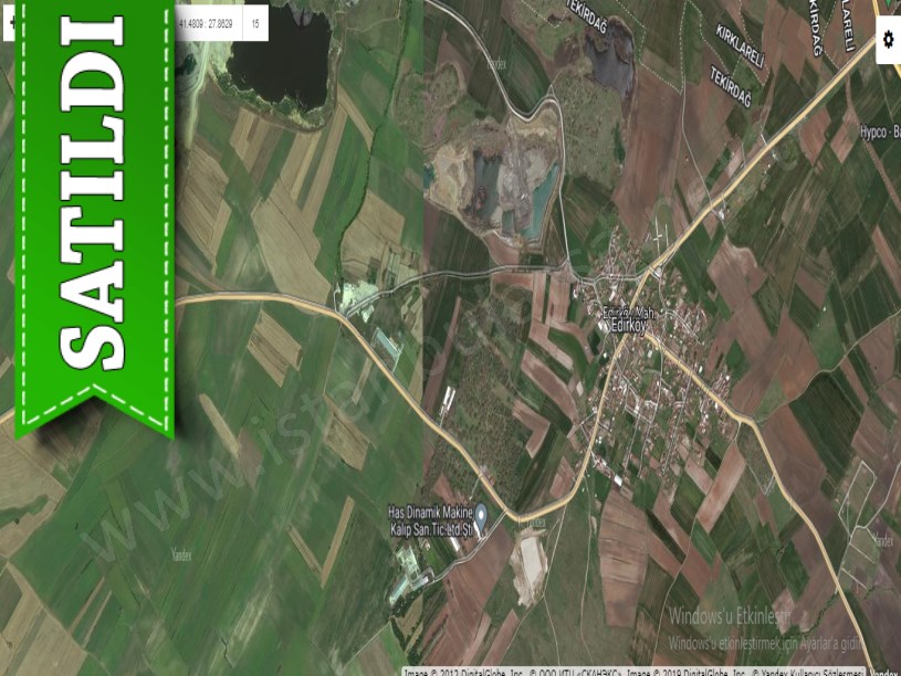 Tekirdağ Saray Edirköyde Satılık Arsa , 213 m2 Hisseli