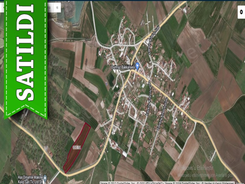 Tekirdağ Saray Edirköyde Satılık Arsa , 182 Asfalt Cephe