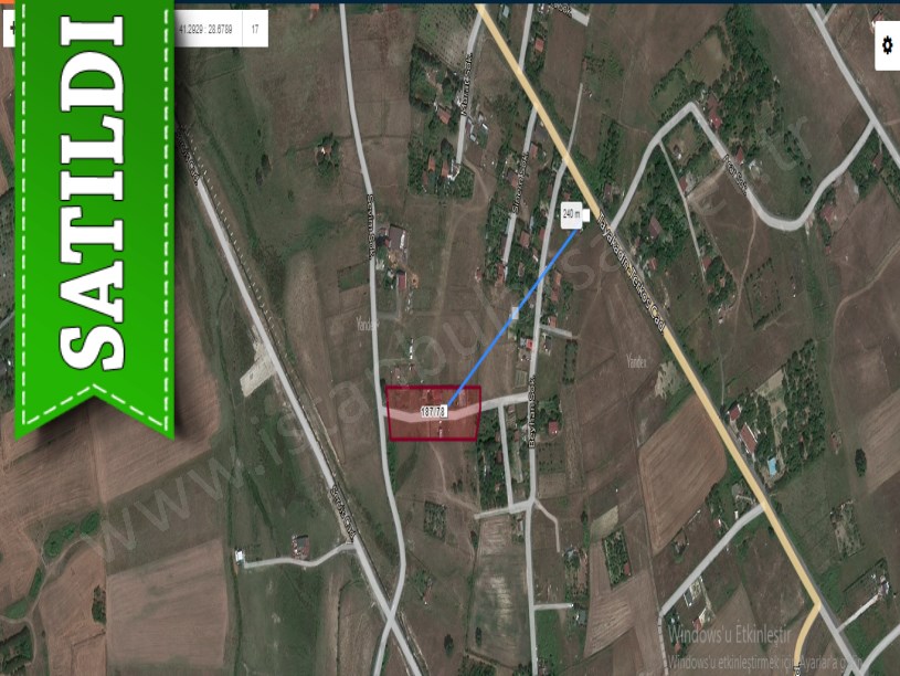 Arnavutköy Tayakadında Satılık Arsa , 168 M2 Hisseli