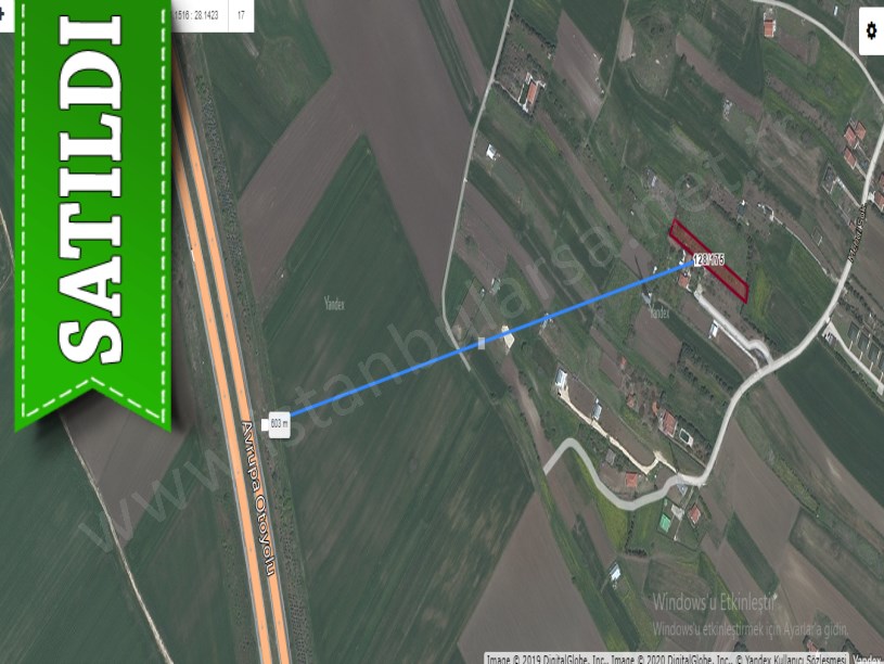 Silivri Seymende Satılık Tarla , 1,535 M2 Müstakil Parsel 