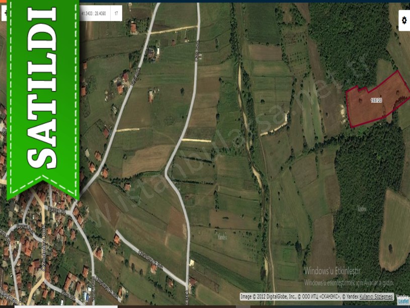 Çatalca Çiftlikköyde Satılık Arsa , 500 m2 İçerisinde 2+1 Bahçeli Ev Mevcut