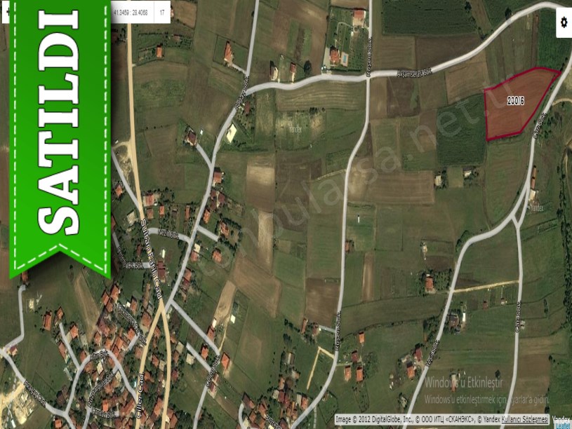 Çatalca Çiftlikköyde Satılık Arsa , 653 m2 Çevrili Köy İçi