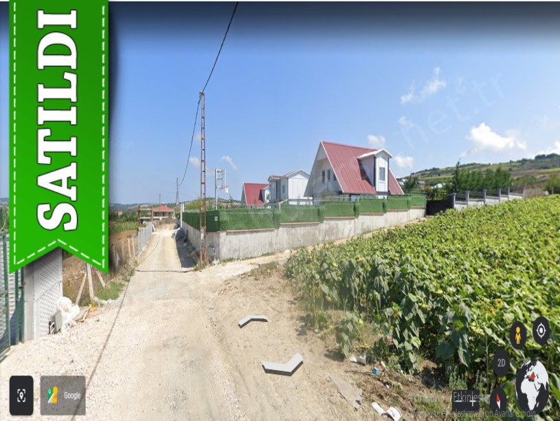 Çatalca Çanakçada Satılık Tarla , 1,160 m2 Tek Tapu İçinde Ev Var