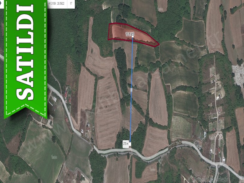 Arnavutköy Balabanda Satılık Tarla , 7,280 m2 Müstakil 