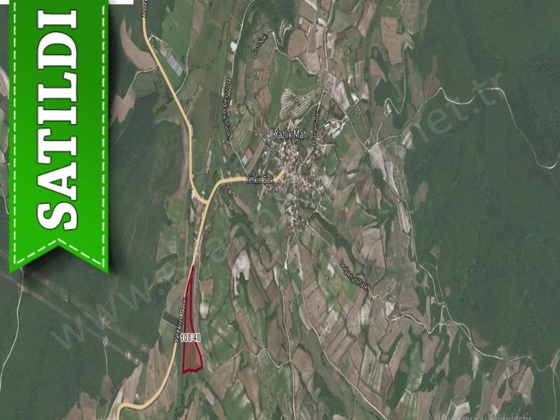 Çatalca Yazlıkköyde Satılık Tarla , 23,800 M2 Yola Cephe Çiftliğe Uygun 