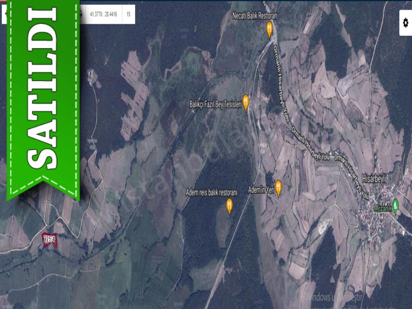 Çatalca Çiftlikköyde Satılık Arsa , 260 m2 Hisseli Çaplı