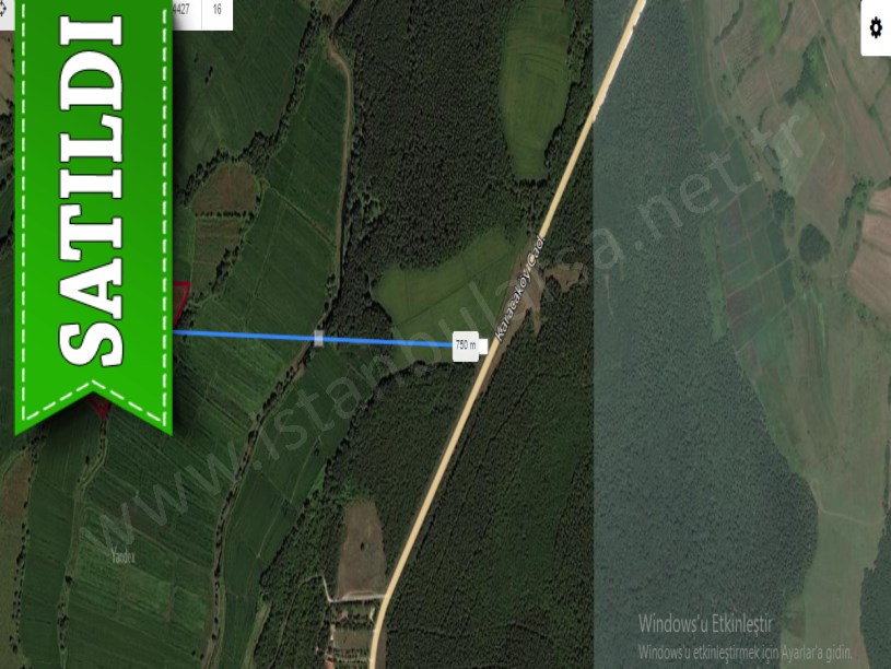 Çatalca Çiftlikköyde Satılık Arsa , 432 M2 Hisseli Çaplı