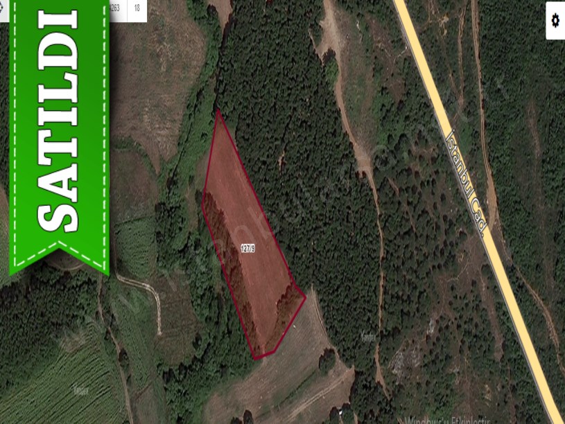 Çatalca Akalanda Satılık Arsa , 239 M2 Çaplı Ana Yola Yakın