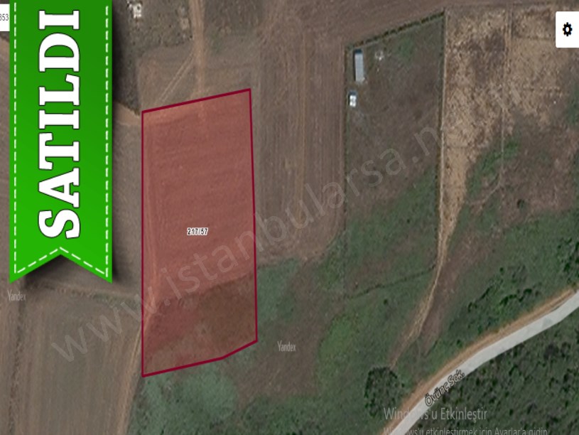 Çatalca Kestanelikte Satılık Arsa , 187 m2 Çevrili Hisseli 