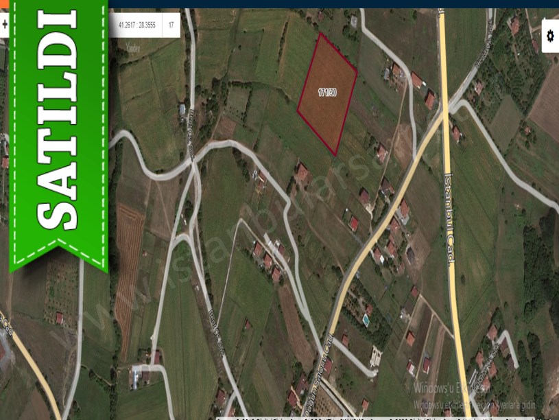 Çatalca İhsaniyede Satılık Arsa , 283 m2 Evlerin Yakını 