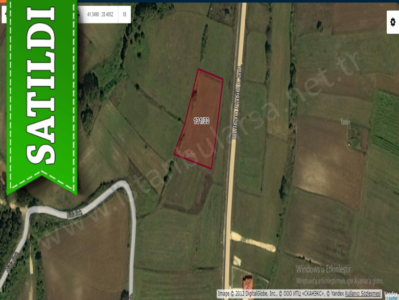 Çatalca Çiftlikköyde Satılık Arsa , 300 m2 Hisseli Çaplı