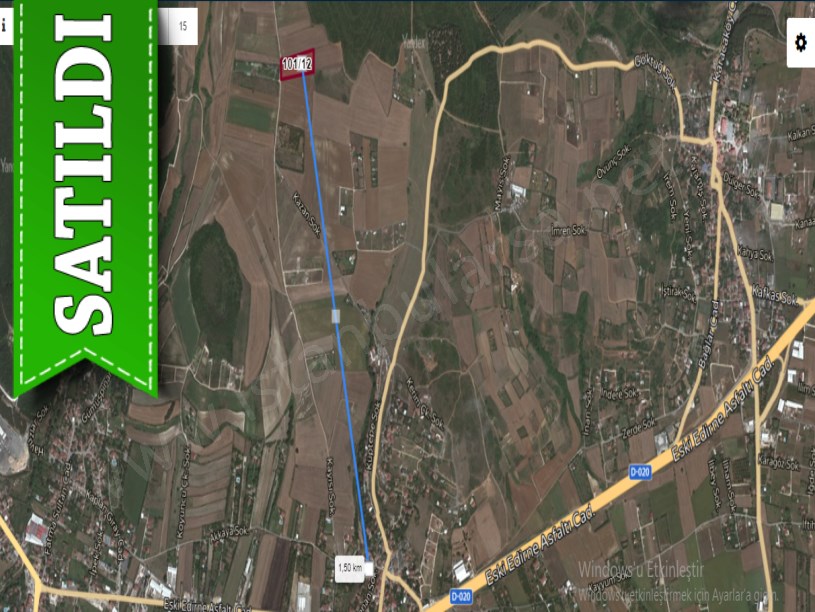 Çatalca Oklalıda Satılık Arsa , 1,303 M2 Çaplı Çevrili 