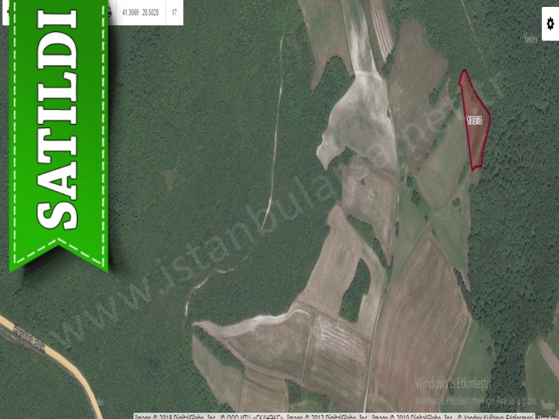 Çatalca Yazlıkköy,de Satılık  Arsa , 3,209 m2 Müstakil Tarla 