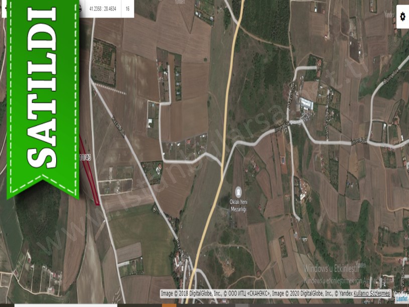 Çatalca Subaşıda Satılık Arsa , 1044m2 Resmi Yolu Var