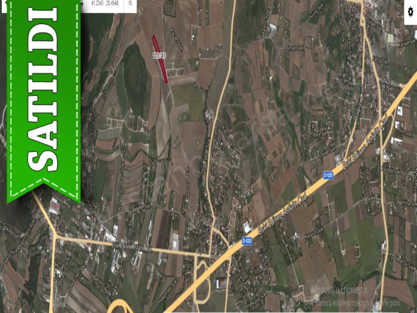 Çatalca Subaşıda Satılık Arsa , 1044m2 Resmi Yolu Var
