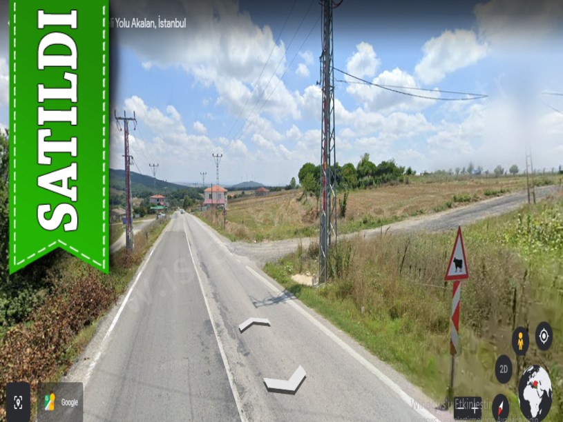 Çatalca Akalanda Satılık Arsa , 919 M2 Çevrili 