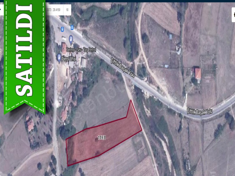 Çatalca Çiftlikköyde Satılık Arsa , 1,453 m2 Asfalt Yola Yakın 