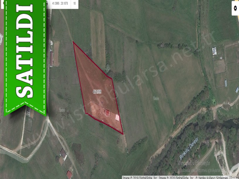 Çatalca Binkılıçta Satılık Arsa , 228 M2 Caddeye Yakın Hisseli