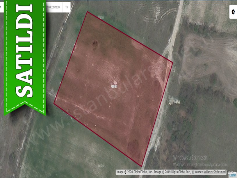 Çatalca Binkılıçta Satılık Arsa , 470 M2 Yolu var