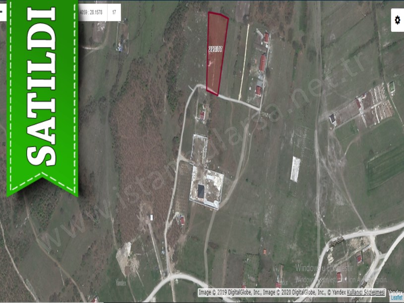 Çatalca Binkılıçta Satılık Arsa , 620 m2 Evlerin  Yakını