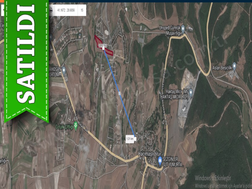Arnavutköy Hacımaşlıda Satılık Arsa , 250 M2 Hisseli Caddeye Yakın