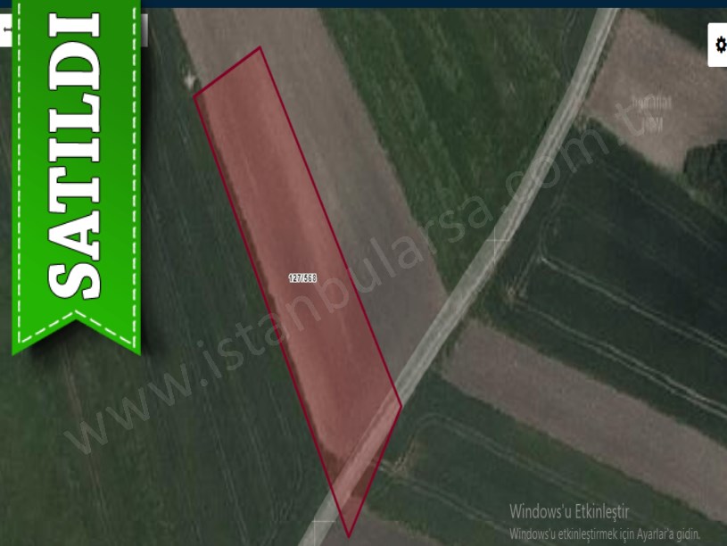 Çatalca Nakkaşta Satılık Arsa , 167 M2 Yolu var