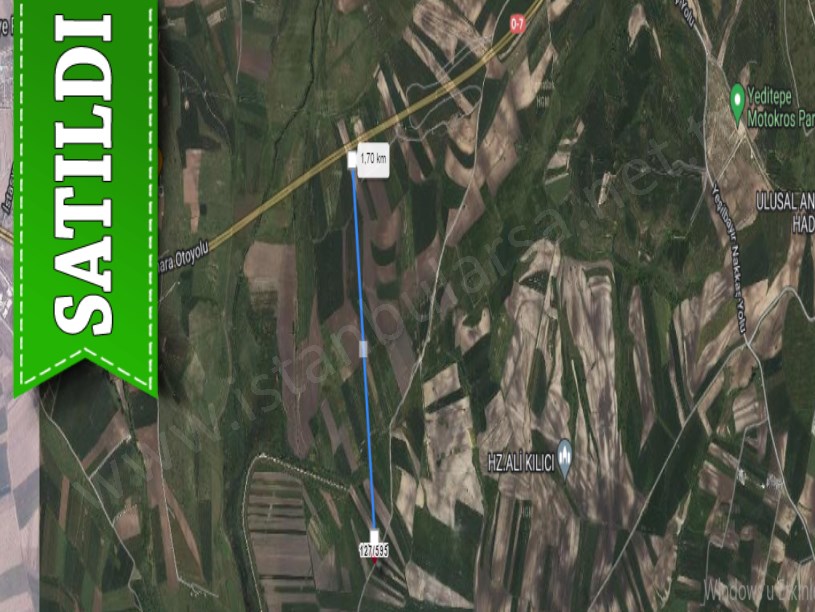 Çatalca Nakkaşta Satılık Arsa , 173 M2 Hisseli Yolu var