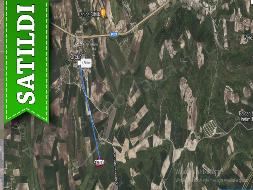 Çatalca Nakkaşta Satılık Arsa , 207  m2 Hisseli