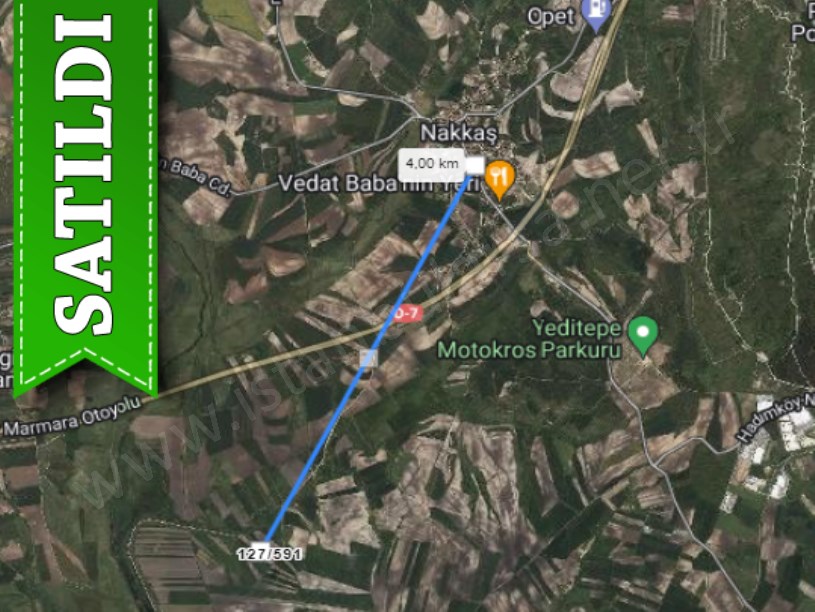 Çatalca Nakkaşta Satılık Arsa , 259 m2 Yolu Var