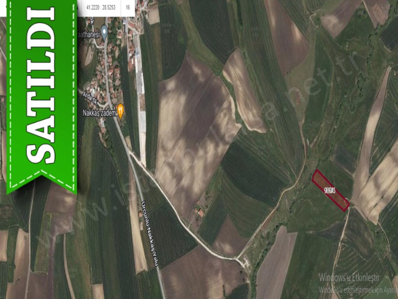 Çatalca Nakkaşta Satılık  Arsa , 700 M2  Hisseli