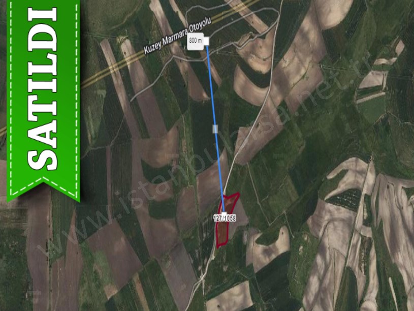 Çatalca Nakkaşta Satılık  Arsa , 790 M2 Hisseli Yolu Mevcut