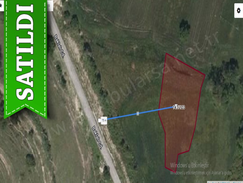 Arnavutköy Baklalıda Satılık Arsa , 135 m2 Hisseli 