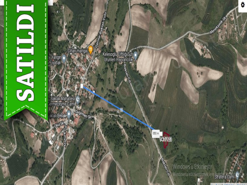 Arnavutköy Baklalıda Satılık Arsa , 135 m2 Hisseli 