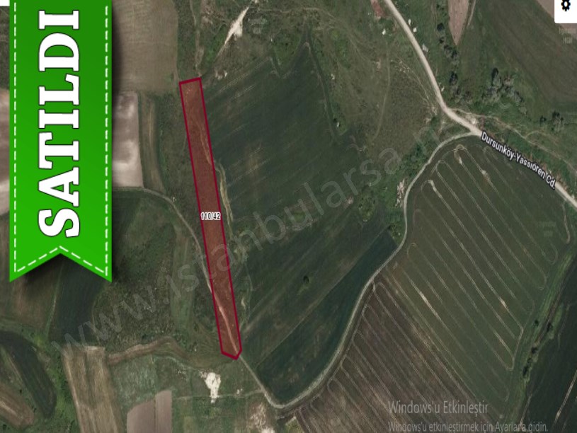 Arnavutköy Dursunköyde Satılık Arsa , 1,067 M2 Hisseli