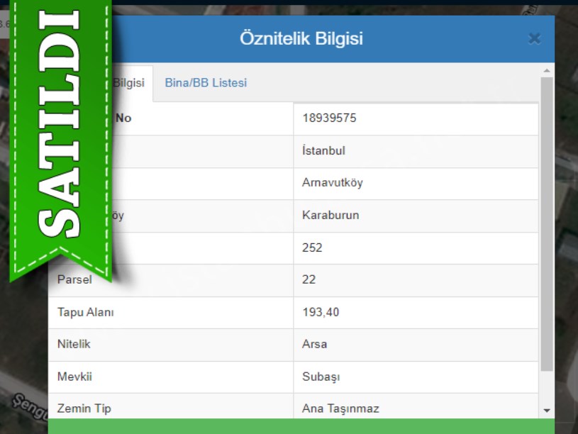 Arnavutköy Karaburunda Satılık Arsa , 395 M2 Denize Yakın Müstakil
