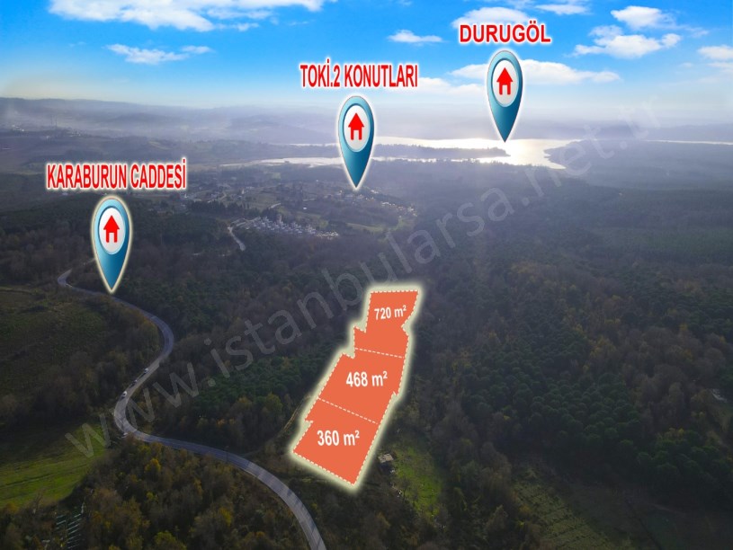 Arnavutköy karaburun da satılık arsa