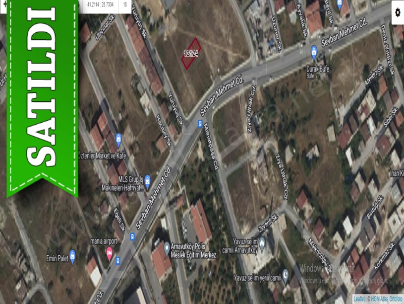 Arnavutköy Çardaktepede Satılık Arsa , 250 M2 Konut İmarlı