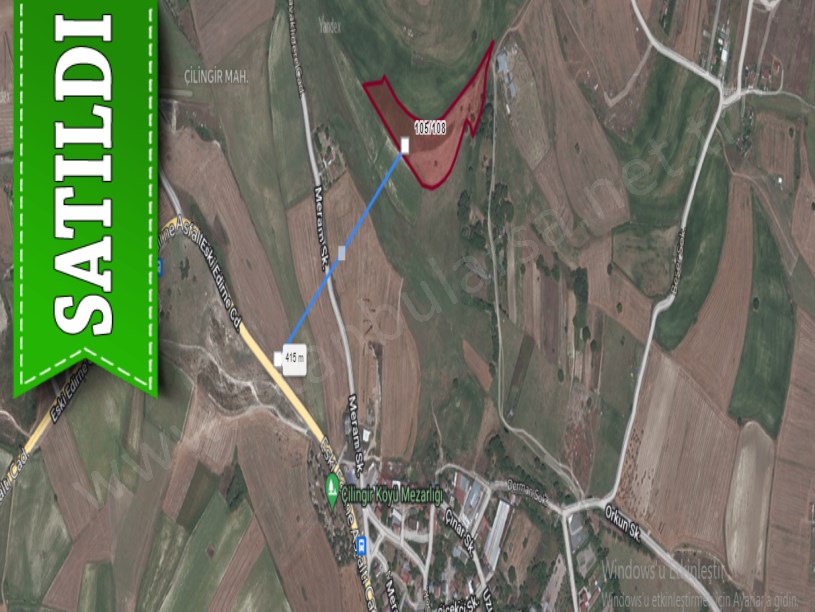 Arnavutköy Çilingirde Satılık Arsa , 245 m2 Hisseli Caddeye Yakın