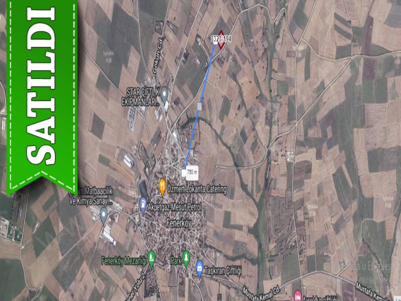Silivri Fenerköyde Satılık Arsa , 445 M2 Cadde Cephe 