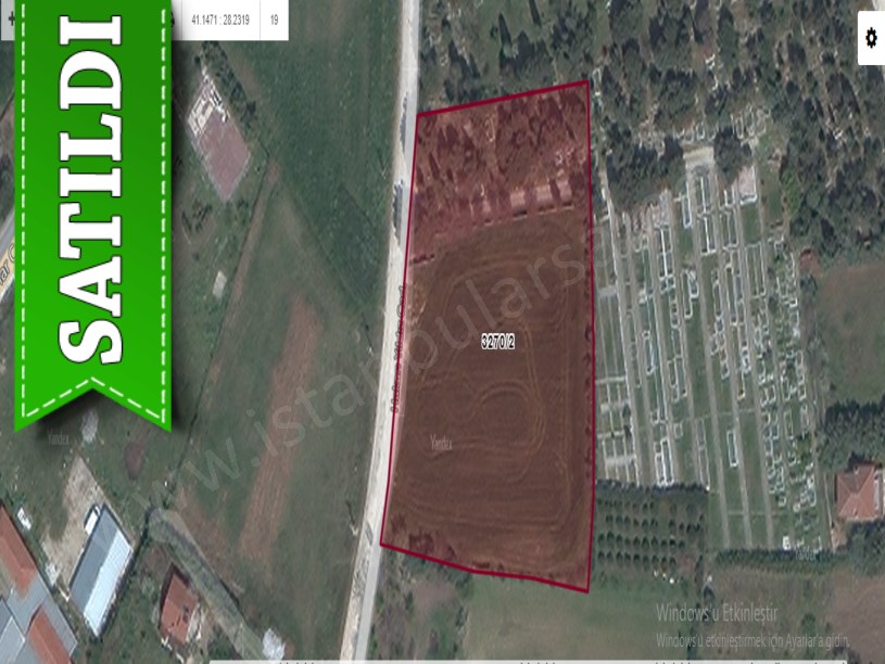 Silivri Fenerköyde Satılık Arsa , 360 M2 Cadde Cephe Merkezde