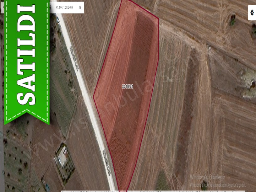 Silivri Fenerköyde Satılık Arsa , 260 M2 Merkezde Cadde Cephe 