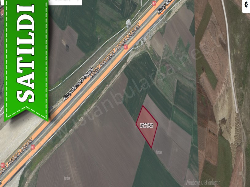 Silivri Fenerköyde Satılık Arsa , 243 m2  Hisseli