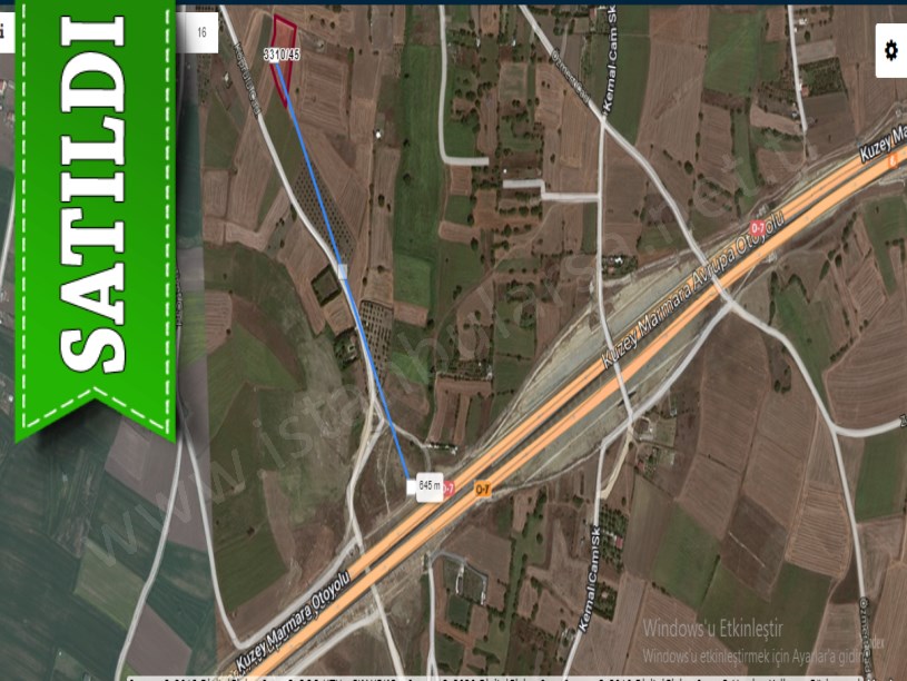 Silivri Fenerköyde Satılık Arsa , 240 m2  Hisseli