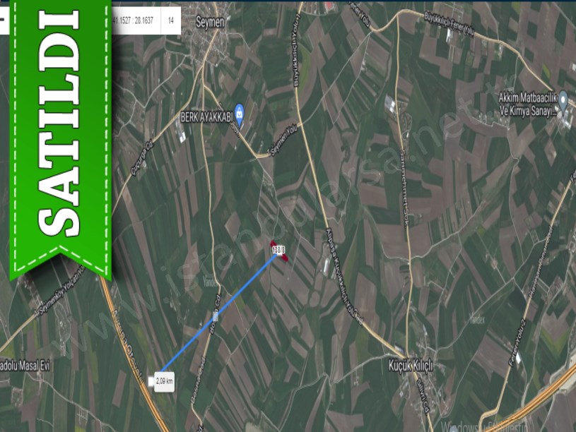 Silivri Seymende Satılık Arsa , 332 M2 Hisseli