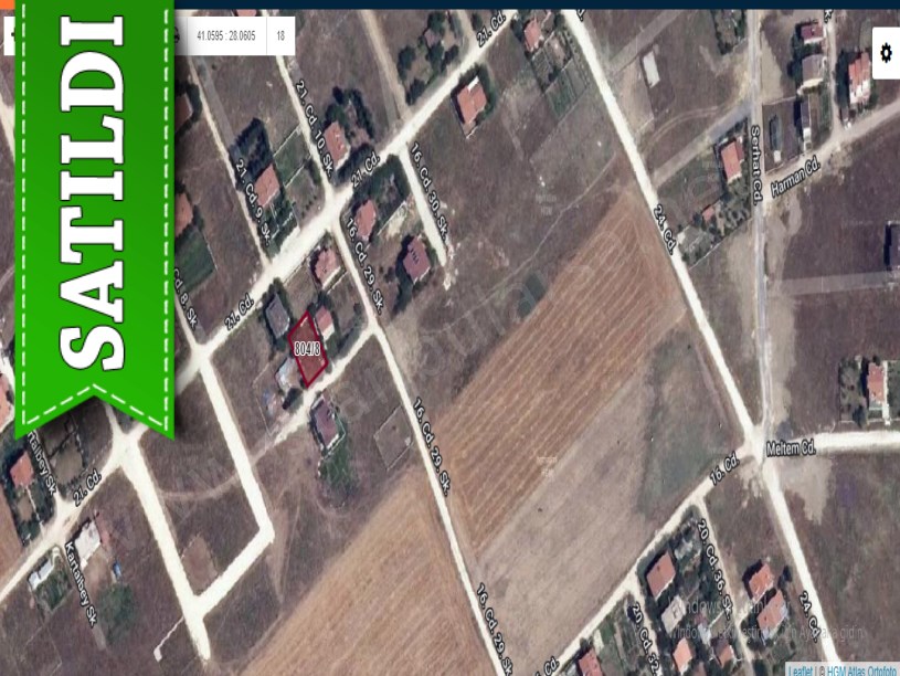 Silivri Gümüşyakada Satılık Arsa , 300 m2 Müstakil Villalık 