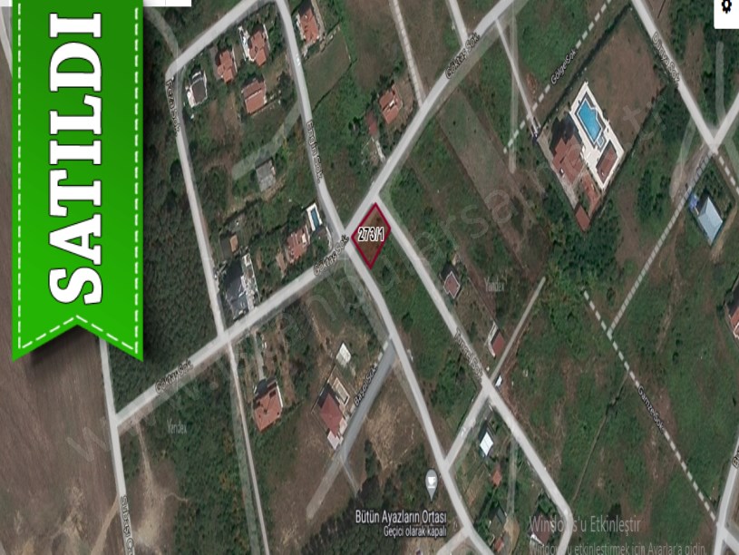 Arnavutköy Karaburunda Satılık Arsa , 291 m2 Müstakil 
