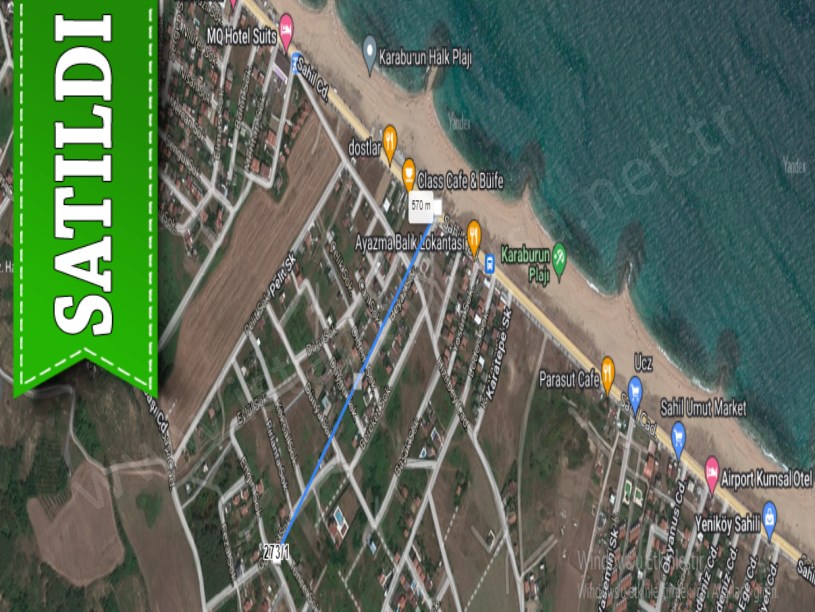 Arnavutköy Karaburunda Satılık Arsa , 291 m2 Müstakil 