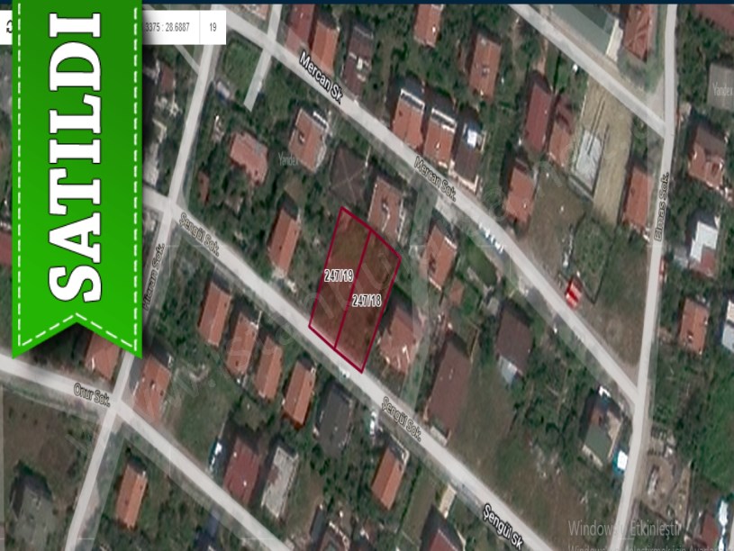 Arnavutköy Karaburunda Satılık Arsa , 532 m2 Denize Yakın
