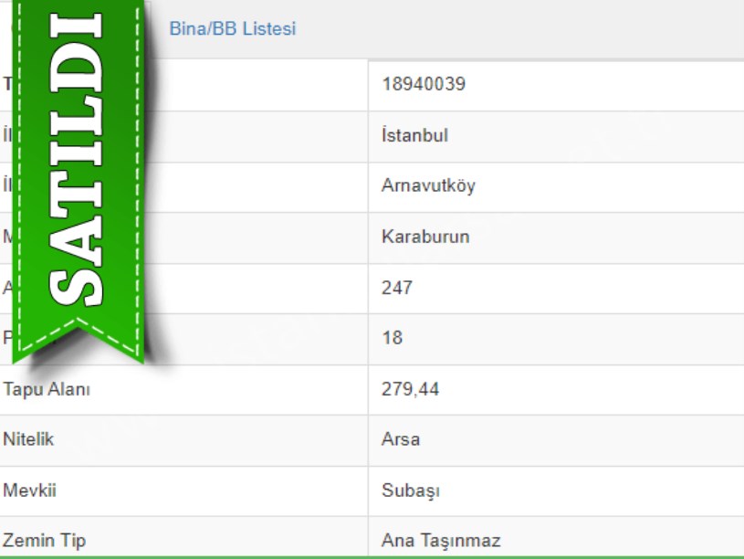 Arnavutköy Karaburunda Satılık Arsa , 532 m2 Denize Yakın