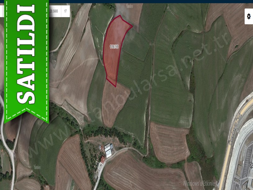 Çatalca Nakkaşta Satılık  Arsa , 492 m2 Hisseli